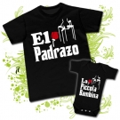 Camiseta EL PADRAZO + Body LA PICCOLA BAMBINA