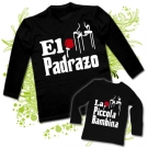 Camiseta EL PADRAZO + Camiseta LA BAMBINA