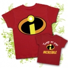 Camiseta PAPA INCRE�BLE + Camiseta TENGO UN PAPI INCRE�BLE