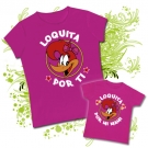 Camiseta LOQUITA POR TI + Camiseta LOQUITA POR MI MAMI