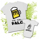 Camiseta MAMA DE TAL PALO ( Caa ) + Body TAL ASTILLA ( Bibern)