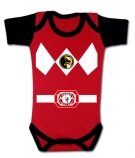Body bebé Power Rangers Rojo