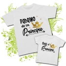Camiseta PADRINO DE UN PR�NCIPE + Camiseta SOY UN PR�NCIPE