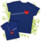 Camiseta PAPA CORAZN SPIDERMAN + Camiseta TELA SPIDER