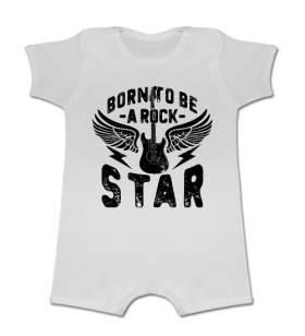 Pijama manga corta BORN TO BE A ROCK STAR