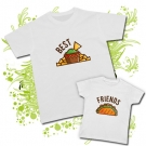 Camiseta PAPA BEST + Camiseta ni�os FRIENDS