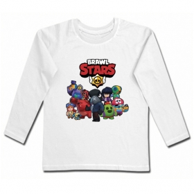 Camiseta Brawl Stars Ropa Bebes En Mis Diablillos - pintar camisetas brawl stars