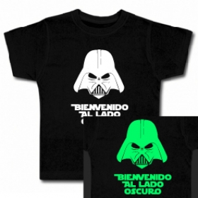 Camiseta BIENVENIDO AL LADO OSCURO (D&iacute;a & Noche)