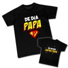 Camiseta PAPA DE DIA + Camiseta DE NOCHE SUPER PAPA (D�a & Noche)