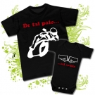 Camiseta PAPA TAL PALO TAL ASTILLA + Body SALUDO MOTERO BC