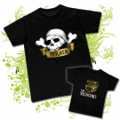 Camiseta PAPA PIRATA + Camiseta MI TESORO