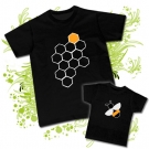 Camiseta PAPA PANAL MIEL  + Camiseta ABEJA PANAL (Abeja)
