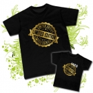 Camiseta PAPA LIMITED EDITION +Camiseta MINI LIMITED EDITION