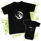 Camiseta PAPA LUNA LLENA + Body MEDIA LUNA