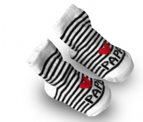 Calcetines beb&eacute; LOVE PAPA