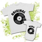 Camiseta PAPA REMIX + Body ORIGINAL (DJ)