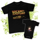 Camiseta BACK TO THE FUTURE + Body McFly (coche)