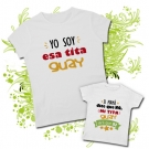 Camiseta YO SOY ESA TITA GUAY + Camiseta SI MAM� DICE NO MI TITA GUAY DIR� QUE S� 