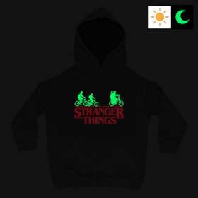 Sudadera capucha STRANGER THINGS (D&iacute;a & Noche)