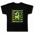 Camiseta Among Us Impostor verde