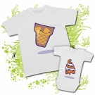 Camiseta PAPA CUCURUCHO + Body HELADO