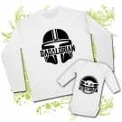 Camiseta DADALORIAN + Body beb� BABYLORIAN