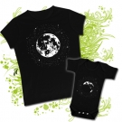 Camiseta MAMA LUNA LLENA + Body MEDIA LUNA