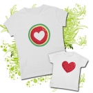 Camiseta MAMA SAND�A +Camiseta SAND�A CORAZ�N 