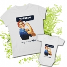 Camiseta YO PUEDO eso y mucho m�s + Body MAMA tu puedes eso y mucho m�s 