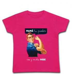 Camiseta MAM&Aacute; tu puedes eso y M&Aacute;S