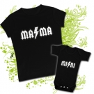 Camiseta MA/MA + Body MI/NI 