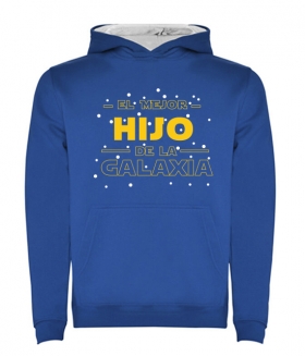 Sudadera capucha el mejor hijo de la galaxia