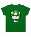 Camiseta MARIO BROS 1UP green