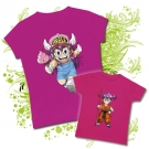 Camiseta MAMA ARALE + Camiseta ARALE GOKU (fucsia)