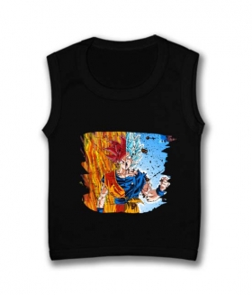 Camiseta sin mangas SUPER SAIYAN FUEGO