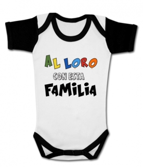Body AL LORO CON ESTA FAMILIA (colores)
