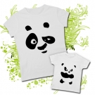 Camiseta MAMA PANDA + Camiseta MINI PANDA