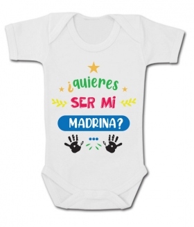 Body beb&eacute; &iquest;QUIERES SER MI MADRINA?