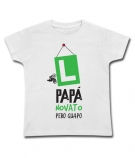 Camiseta PAPA NOVATO PERO GUAPO