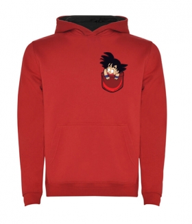 Sudadera capucha GOKU BOLSILLO
