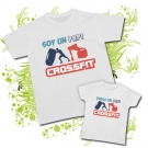 Camiseta SOY UN PAPI CROSSFIT + Camiseta TENGO UN PAPI CROSSFIT  