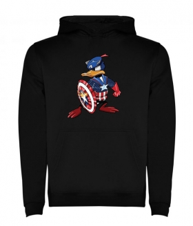 Sudadera capucha DONALD CAPITAN AMERICA 