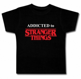 Camiseta ADDICTED to STRANGER THINGS (Outlet)