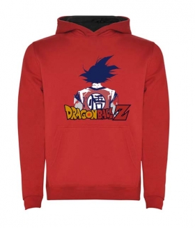 Sudadera capucha GOKU BACK