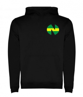 Sudadera capucha escudo Oliver y Benji