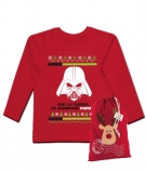 Camiseta Darth Vader roja & Bolsa navidad