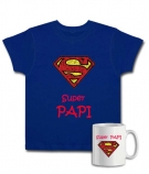 Camiseta SUPER PAPI + TAZA SUPER PAPI