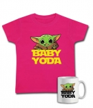 Camiseta BABY YODA + TAZA BABY YODA