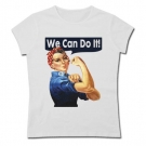 Camiseta mamá WE CAN DO IT! (Blanco)