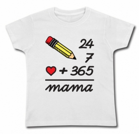 Camiseta 24, 7, 365 MAMA